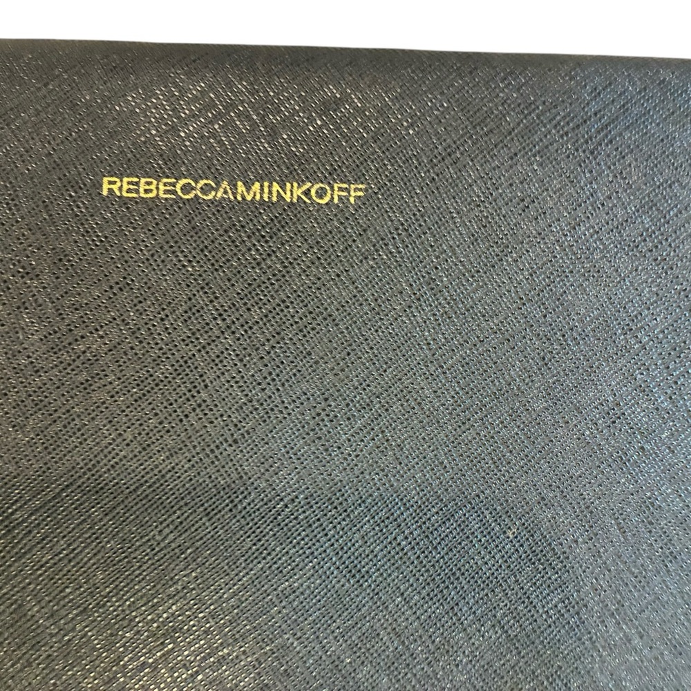 Rebecca Minkoff Leo Saffiano Leather Envelope Clutch - Picture 4 of 7